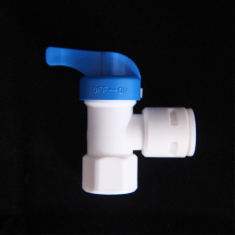 Reverse Osmosis System Auto Shut-Off 4 Way Valve 1/4″ Push Fit ...